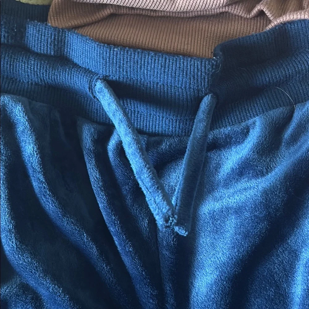 Felina Blue and Pink Velour Track Suit Set - Picture 8 of 10